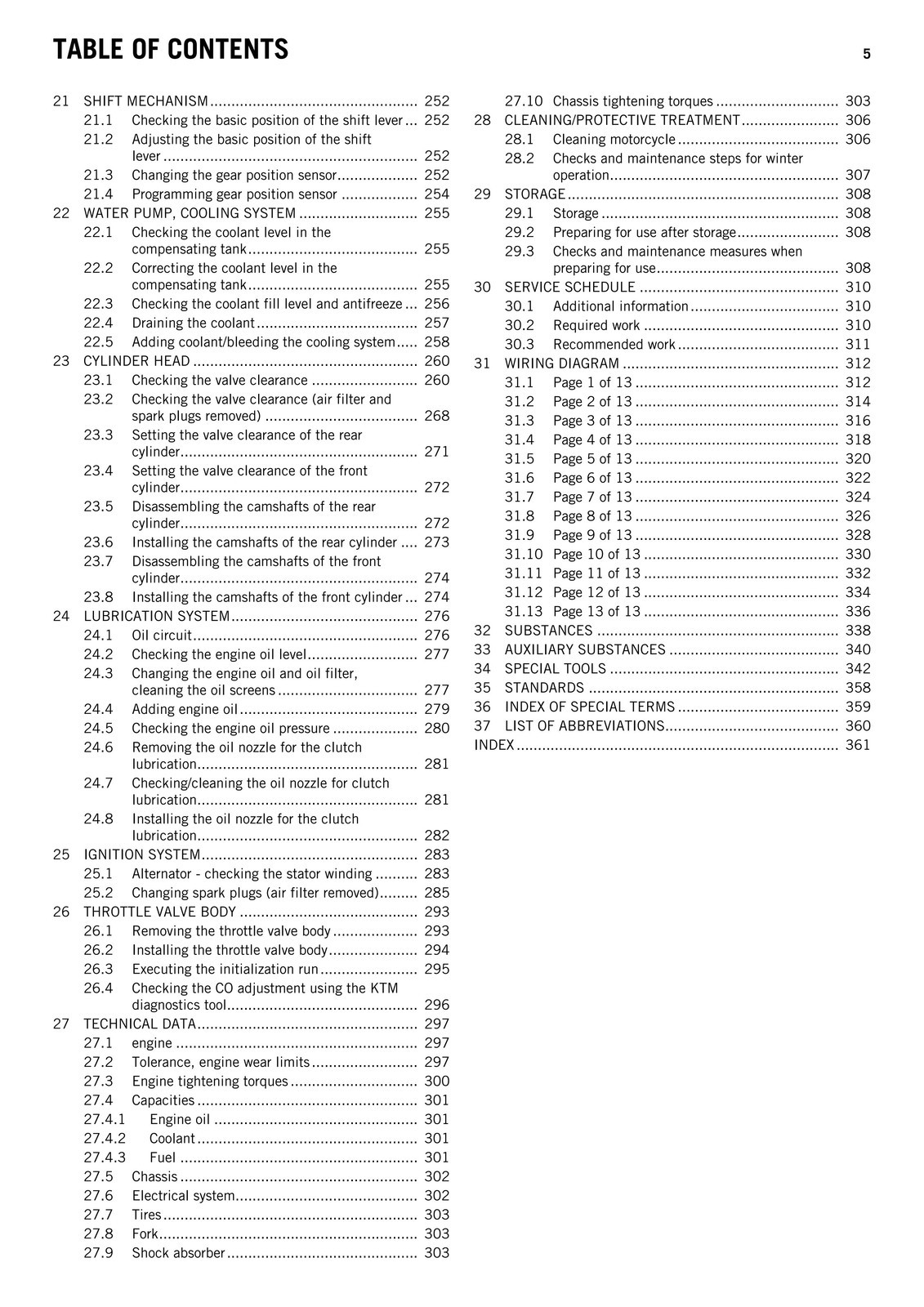 KTM 1290 Super Adventure Service Repair Manual 2016 – COIL BIND – TOUGH COVERS