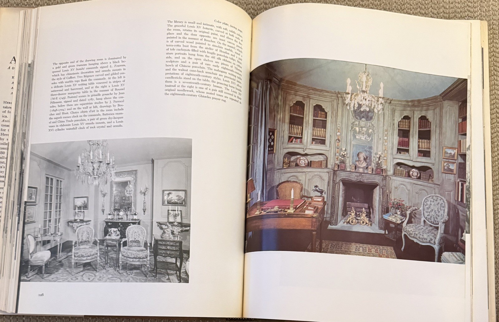 Living With Antiques: A Treasury Of Private Homes In America (1963, HC w/DJ)