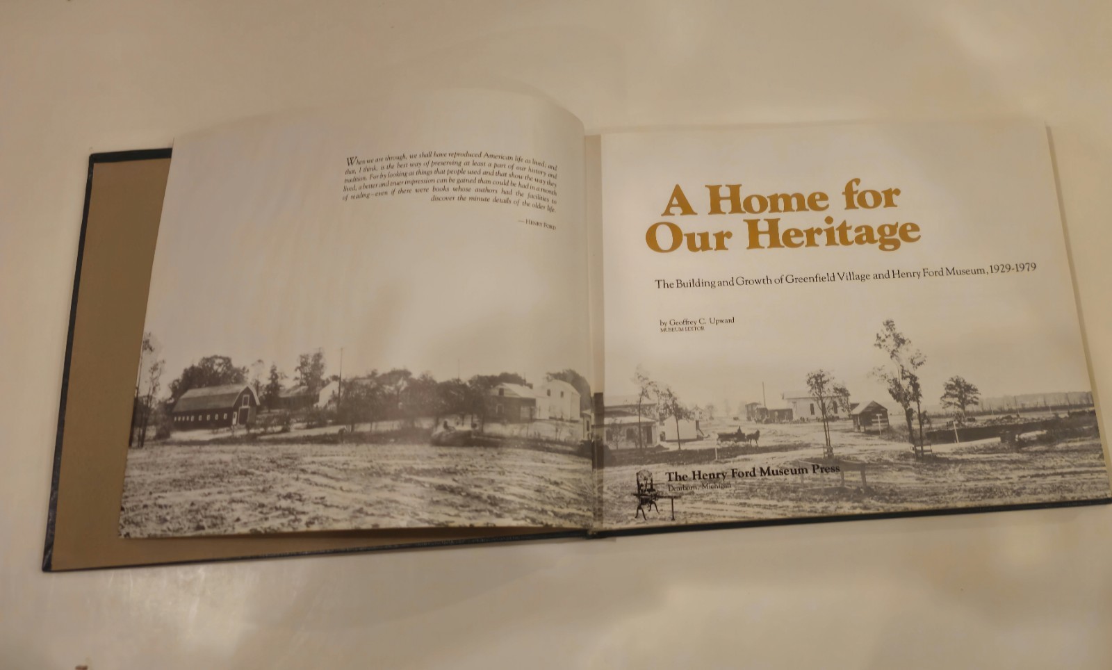 A Home Of Our Heritage By Geoffrey C. Upward