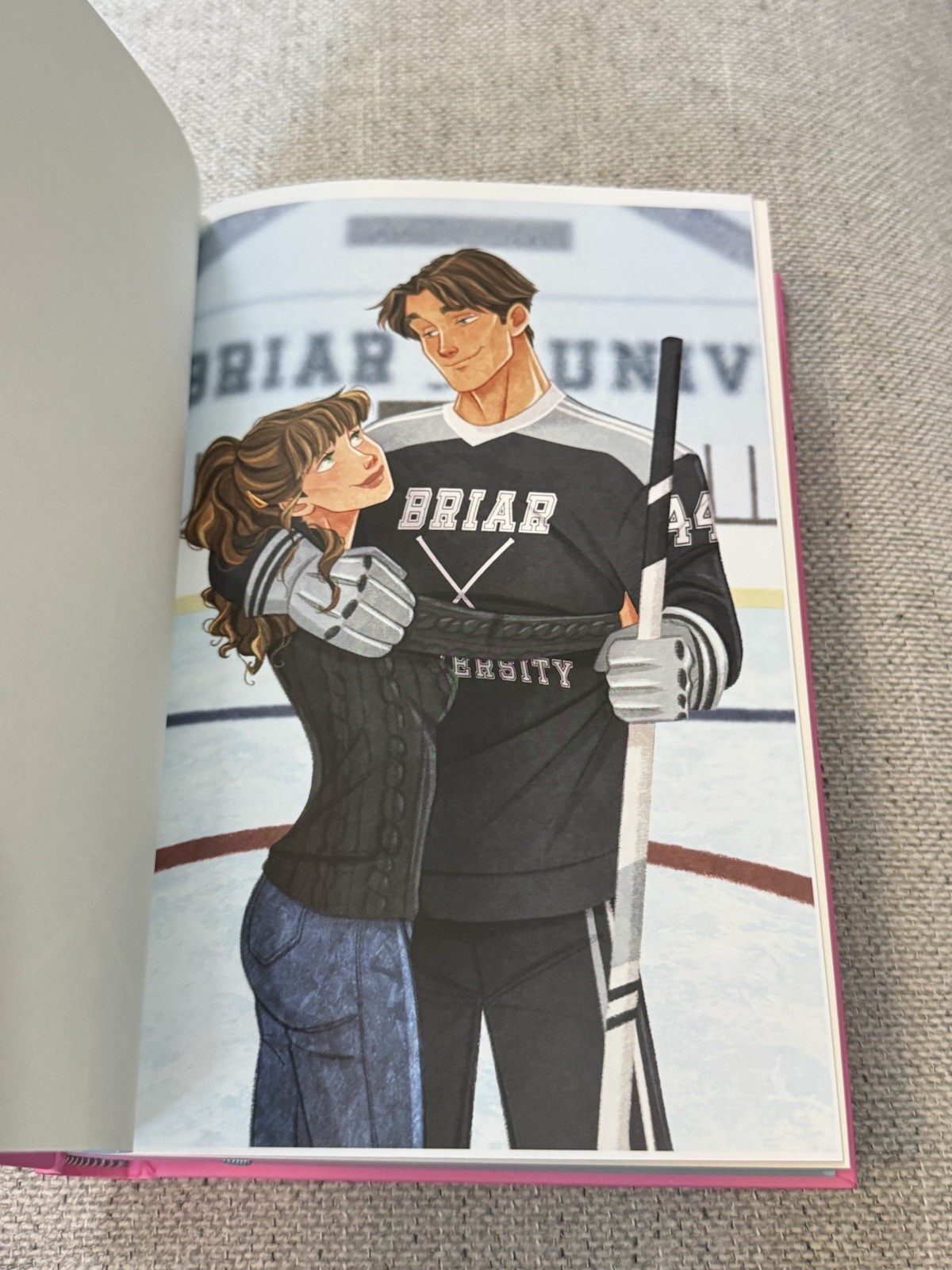 The Deal By Elle Kennedy Collector’s Edition Off Campus Hardcover Stenciled Edge