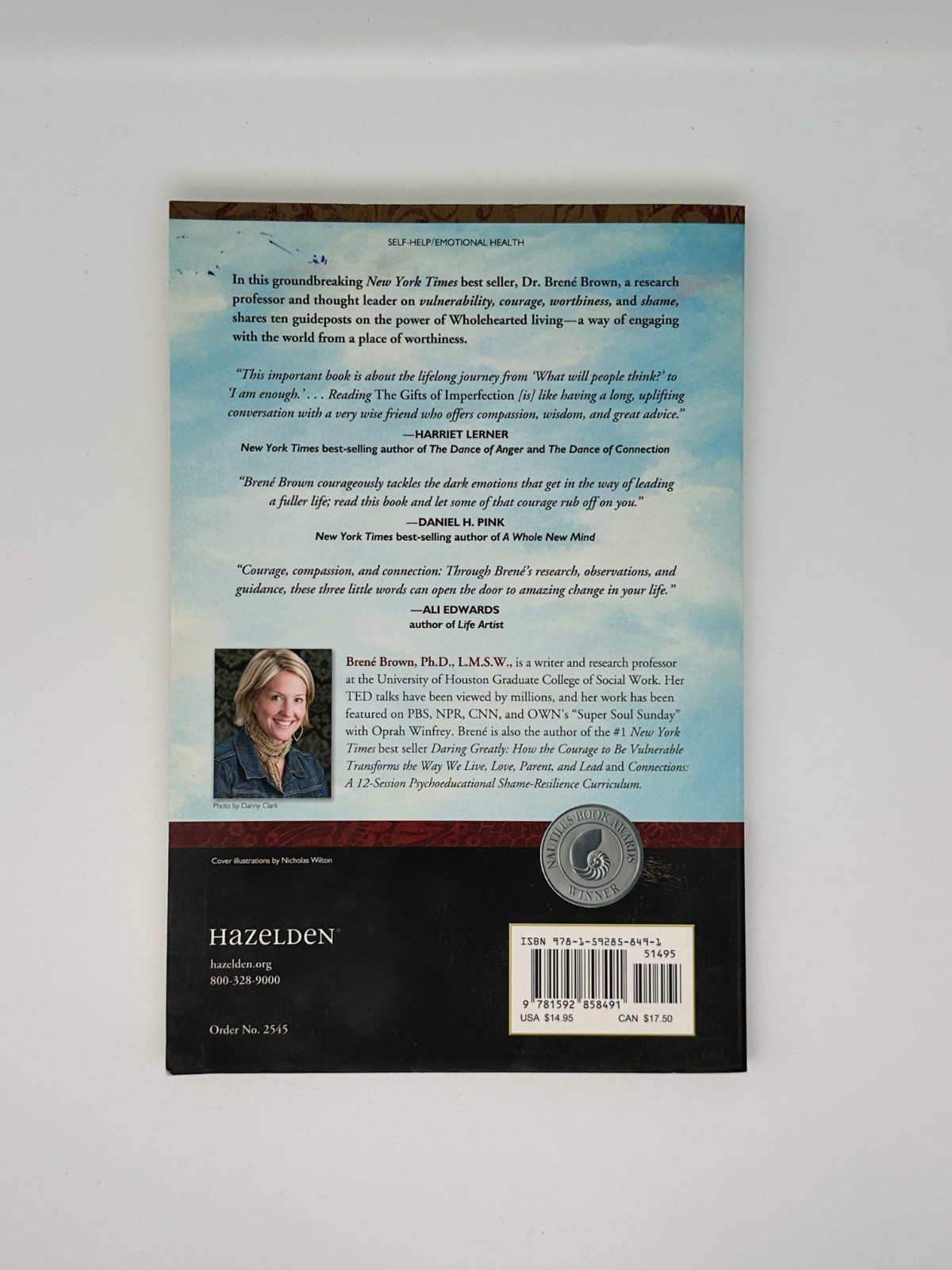 The Gifts Of Imperfection by Brene Brown Paperback