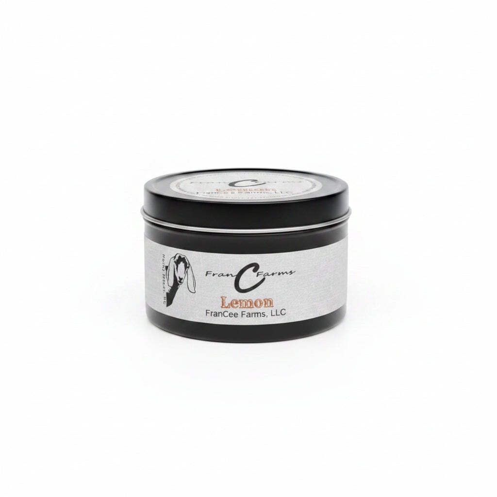 Lemon Soy Candle Tin – 8 oz. Tin