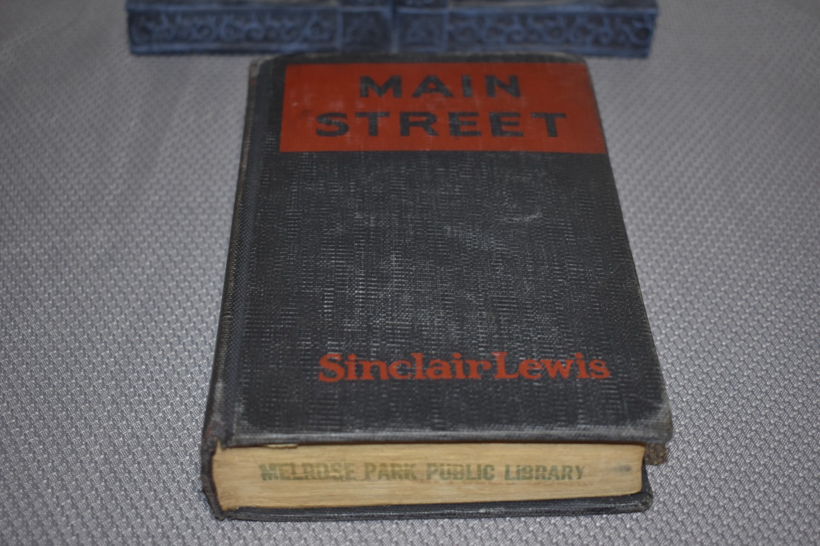 Main Street by Sinclair Lewis (1st Edition/31st Printing, hardcover, ex-library)