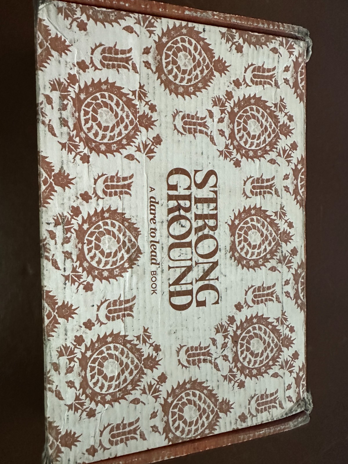 STRONG GROUND by Brene Brown SIGNED First Edition Hardcover