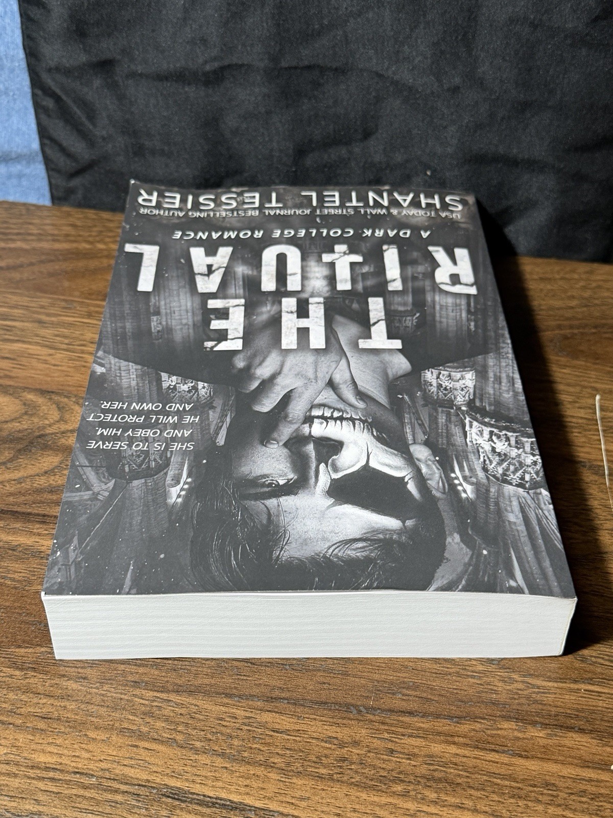 The Ritual Paperback Book by Shantel Tessier A Dark College Romance GUC