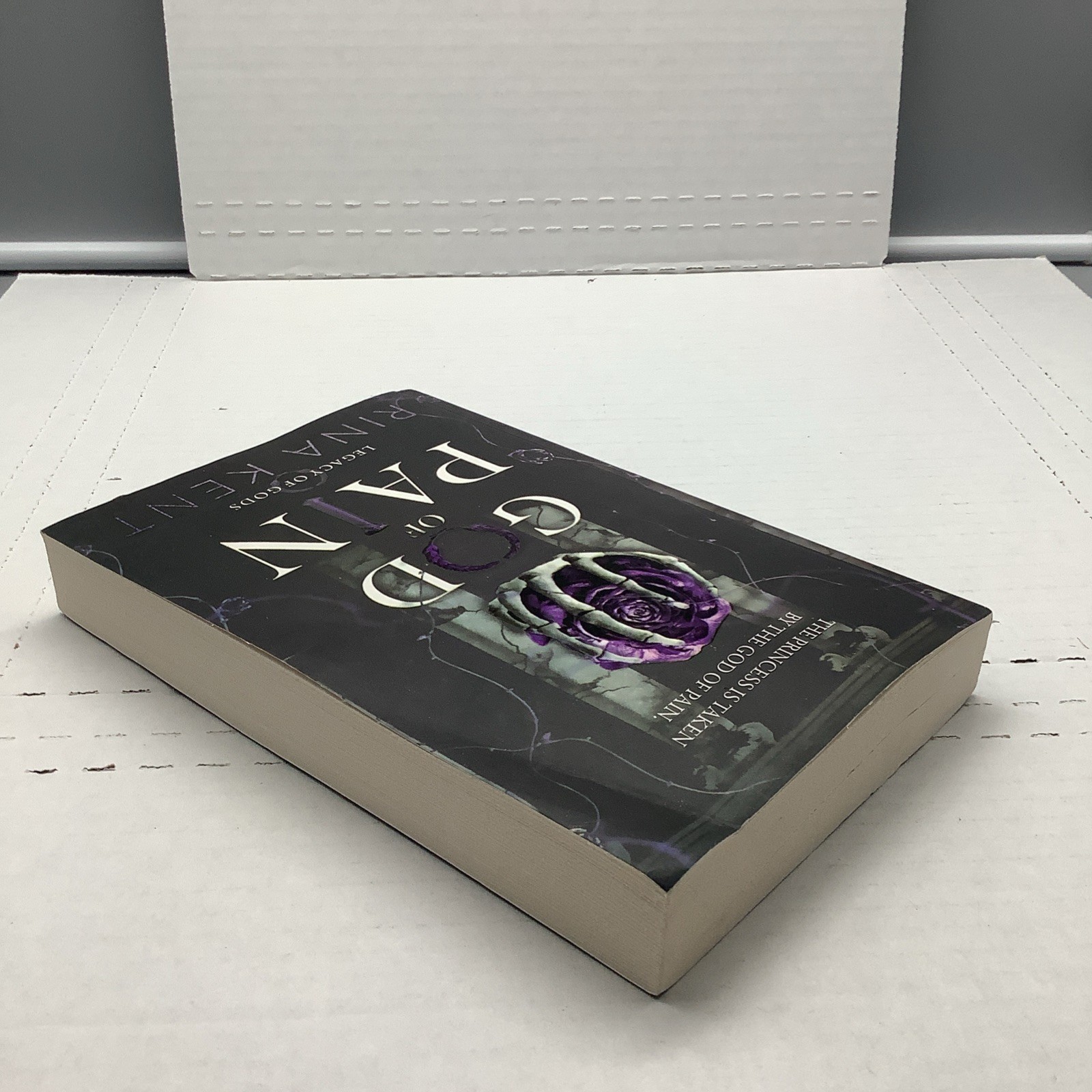 God of Pain (Legacy of Gods) By: Rina Kent – Paperback – GOOD Condition