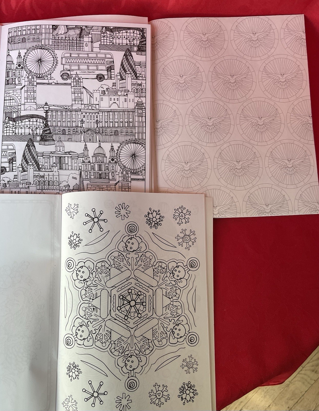 Adult Coloring Books “Fun For Everyone To Color” Set of 6 Multiple Themes