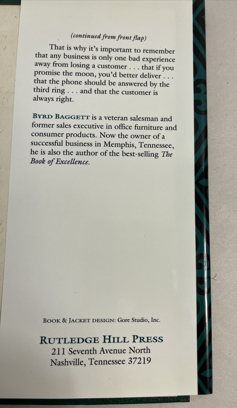 Satisfaction Guaranteed by Byrd Baggett