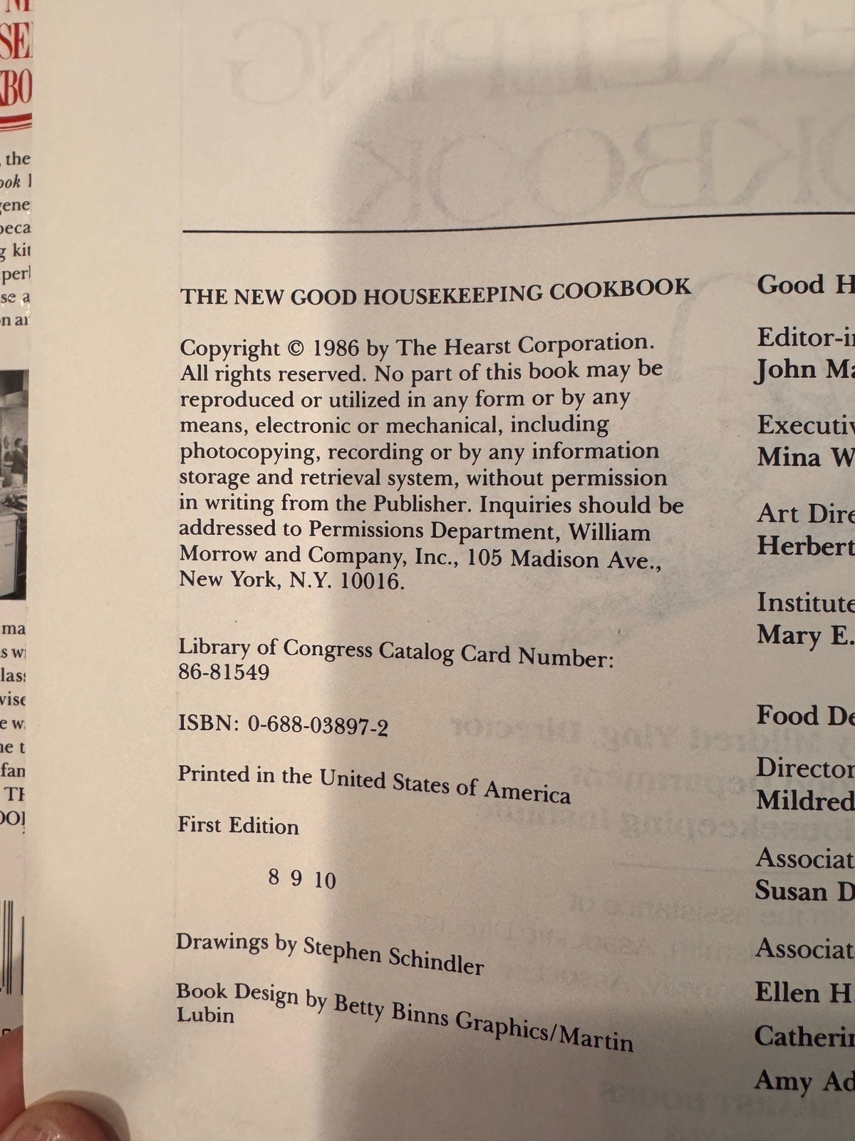 Vintage Better Homes and Gardens “New Cook Book” Red Plaid Five-Ring Binder 1981