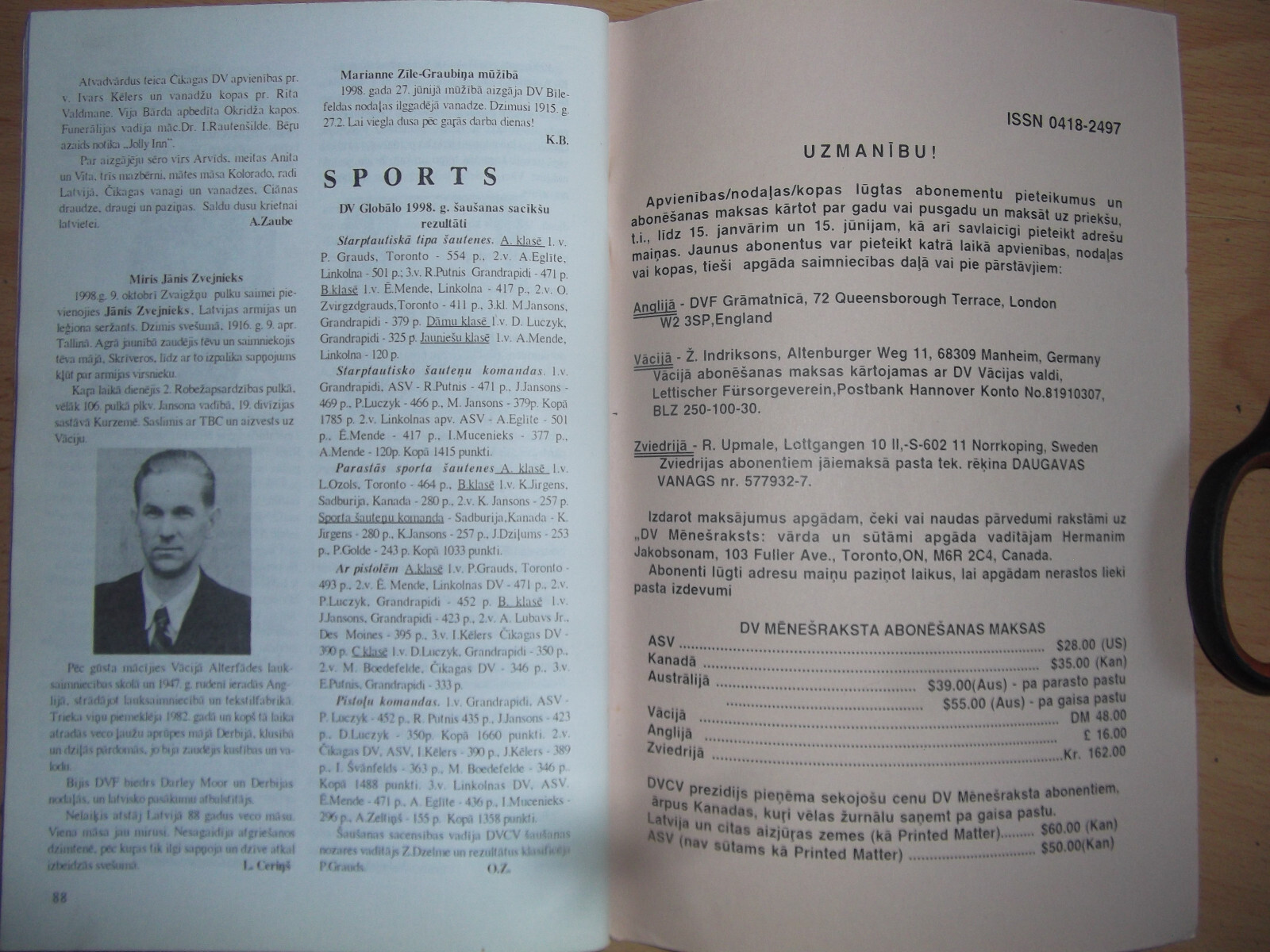 1999г. Daugavas Vanagi Legion Vaffen SS book 1pcs latvian Ястребы Даугавы Легион
