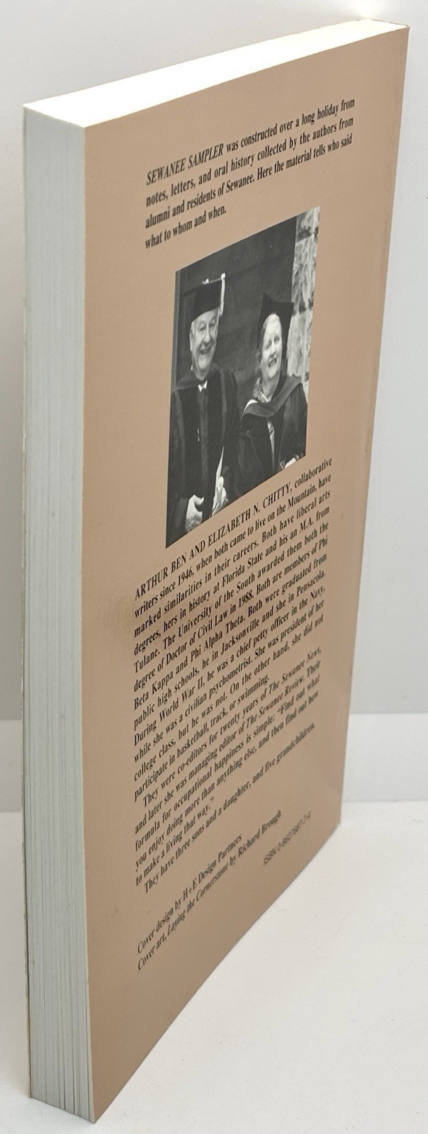 Sewanee Sampler | Arthur & Elizabeth Chitty | 1978 Facsimile Paperback #LikeNew