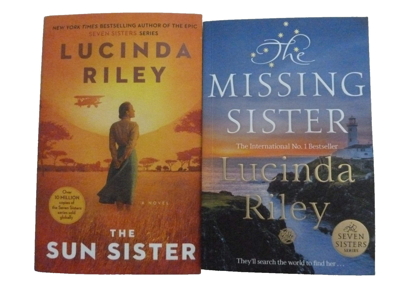 SEVEN (7) LUCINDA RILEY trade paperbacks in The Seven Sisters Series