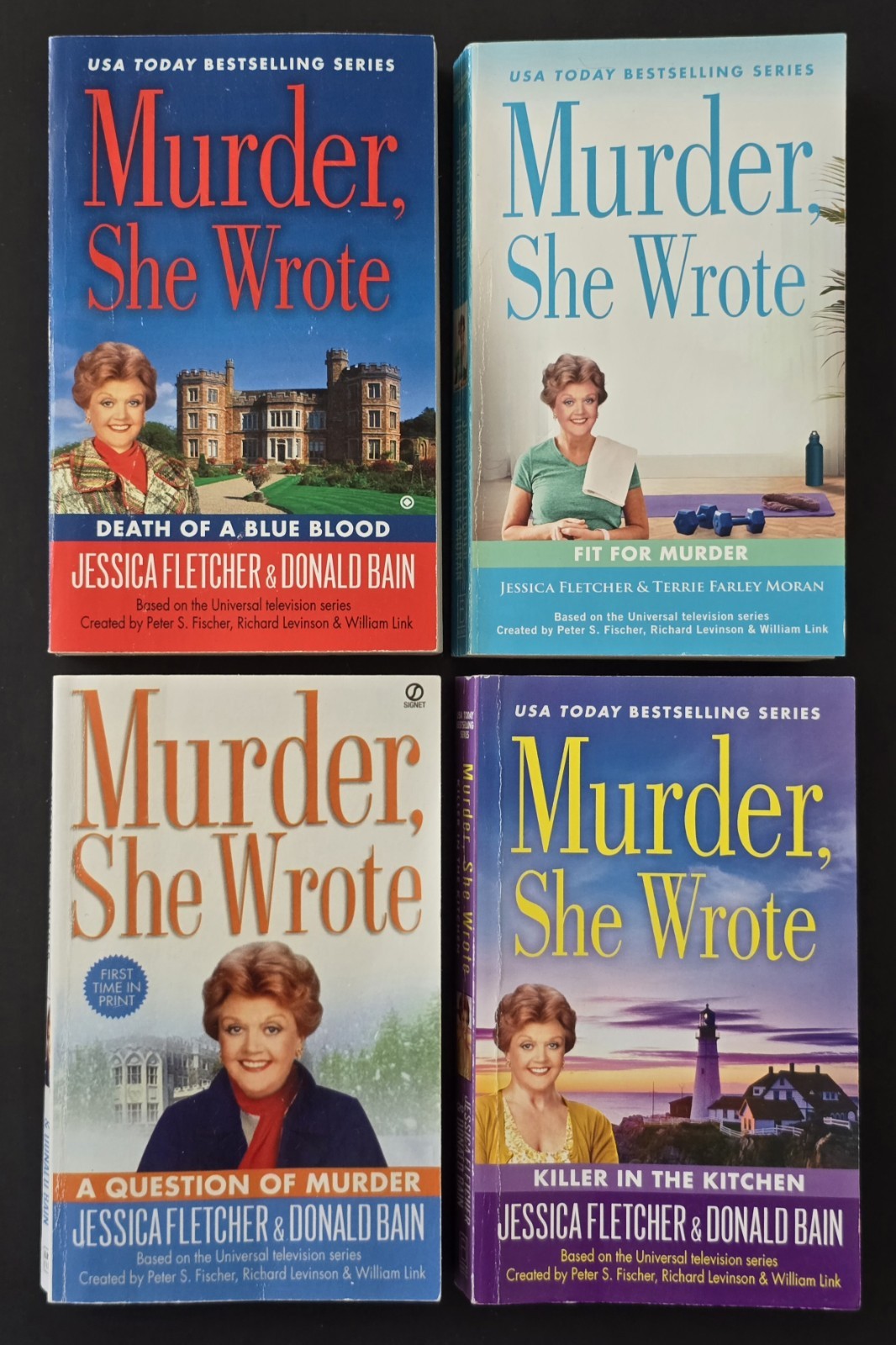 Murder She Wrote Book Lot 14 Paperback Mystery Jessica Fletcher 12 1st Printings