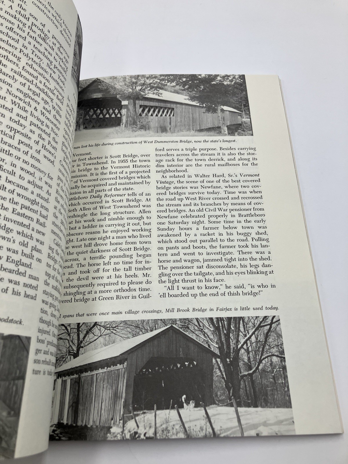 Covered Bridges of The Northeast Revised Builders Tools Vintage PB Richard Allen
