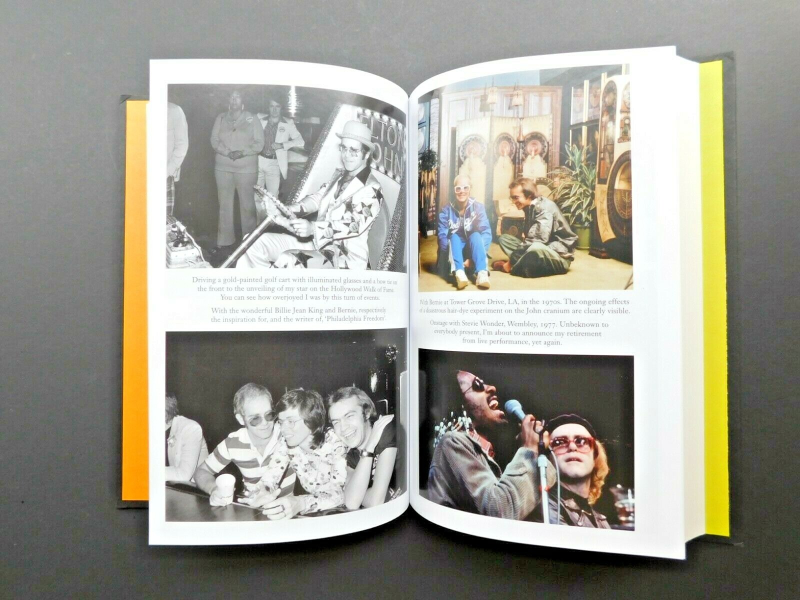 ELTON JOHN 2019 autobiography true 1st ME Unread memoir 372 pages photos HCDJ