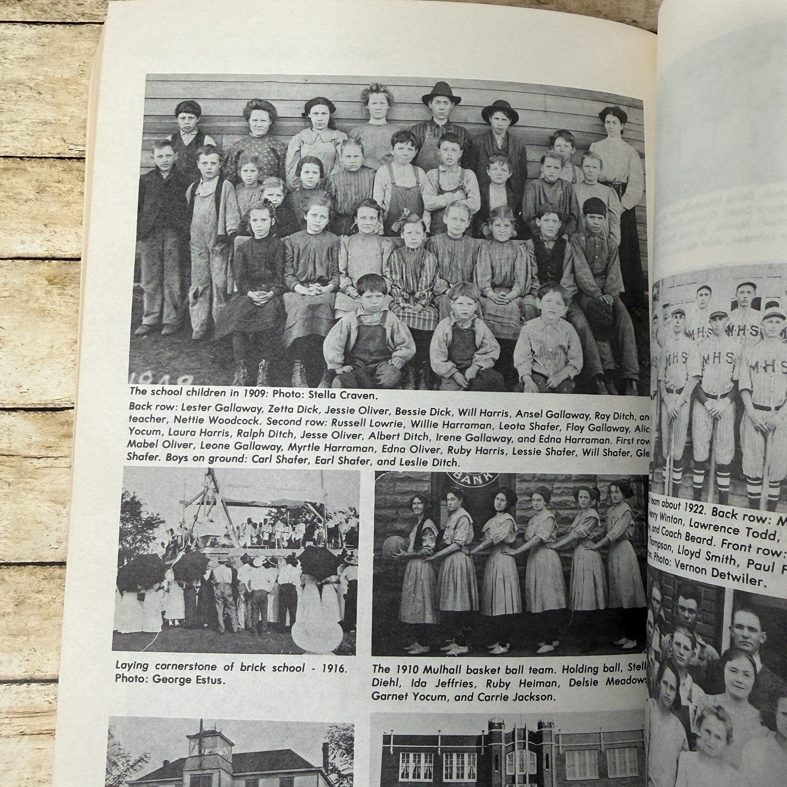 A History of Mulhall Oklahoma 100 Yesteryears 1988 First Edition Genealogy Photo