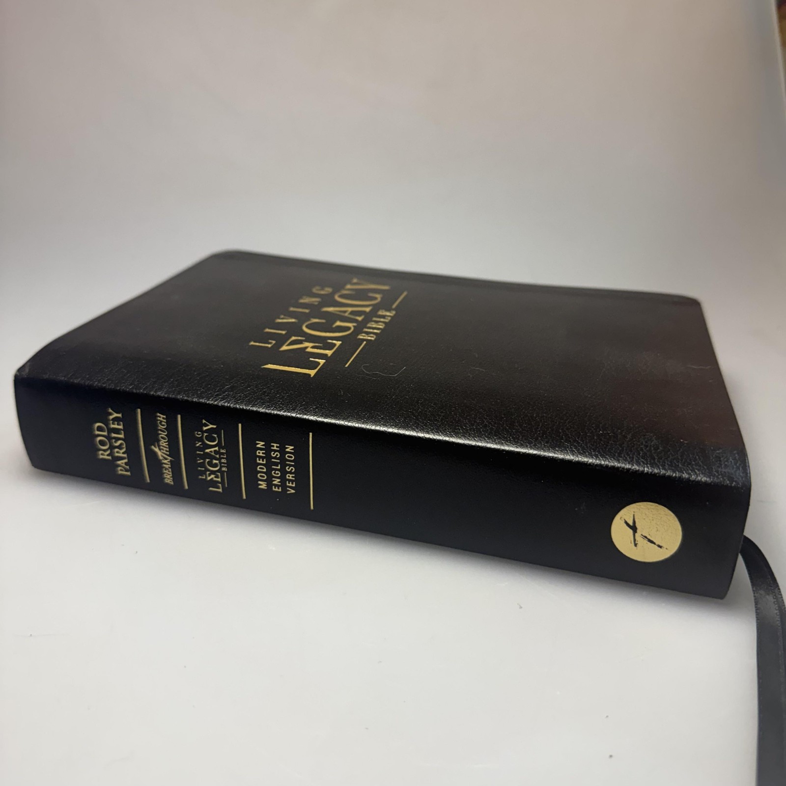 Living Legacy Bible Rod Parsley Signed MEV Large Print Red Letter
