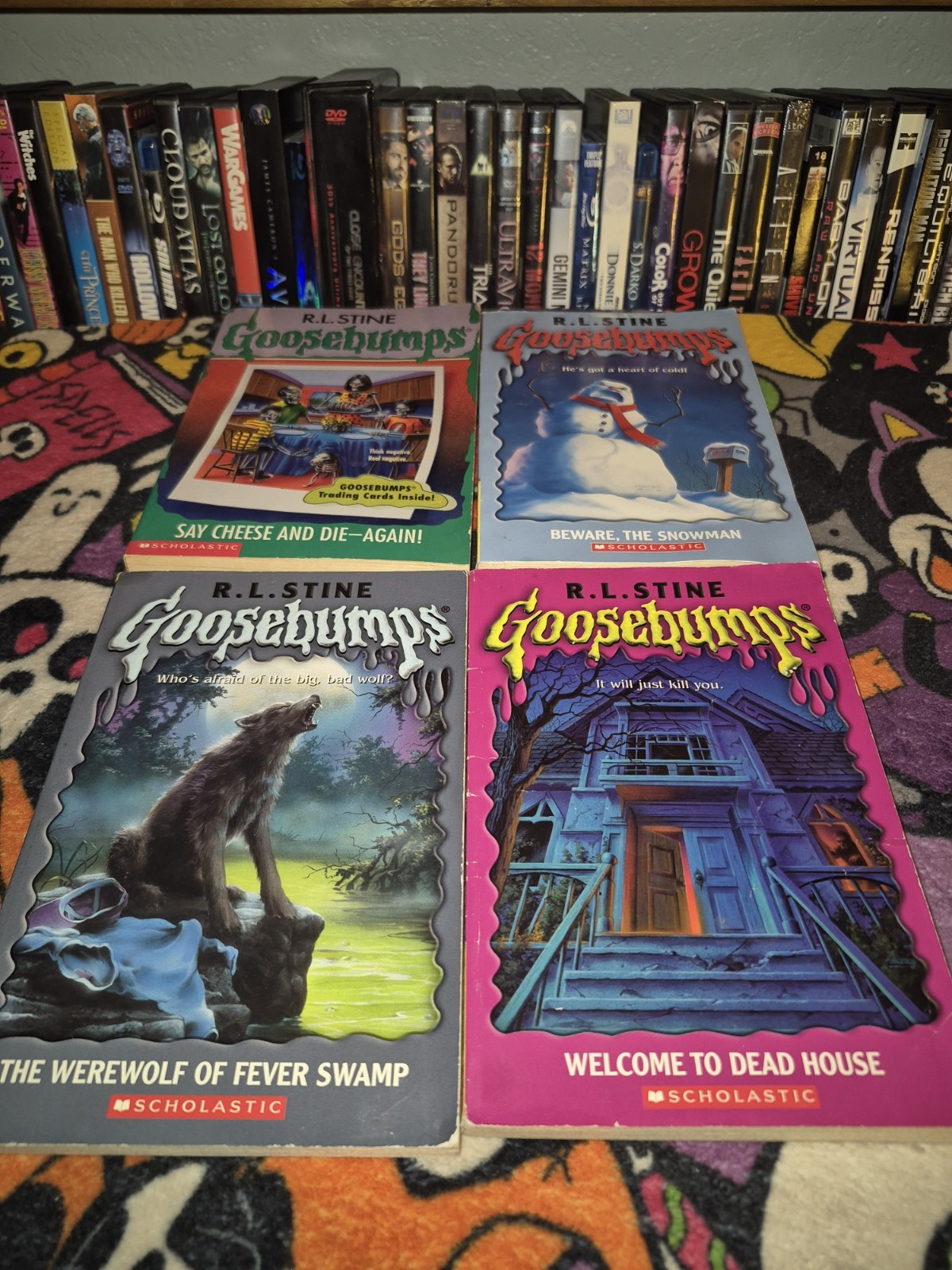Goosebumps R.L Stine Apple Fiction Lot of 32 Scholastic Books Vintage 90s-2000s