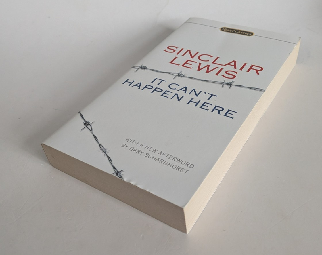 It Can’t Happen Here by Sinclair Lewis (2014, Paperback)