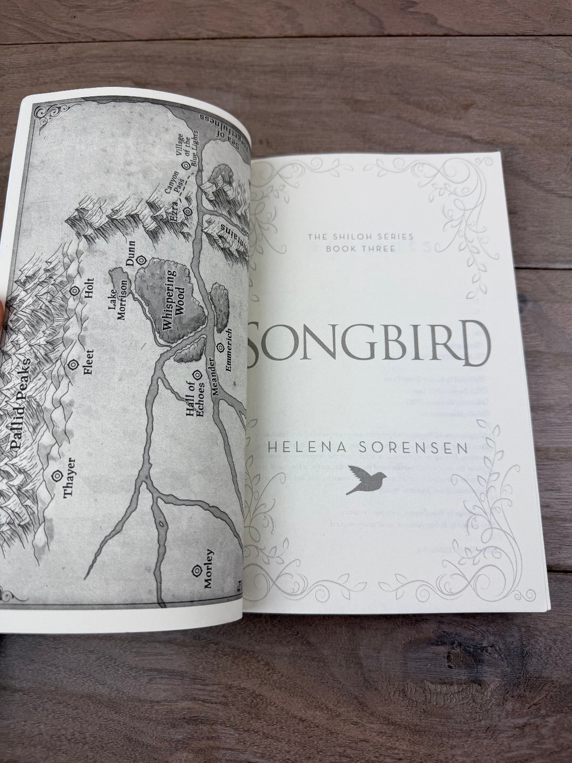 Songbird Helena Sorensen 2019 The Shiloh Series Book 3 Fantasy Adventure