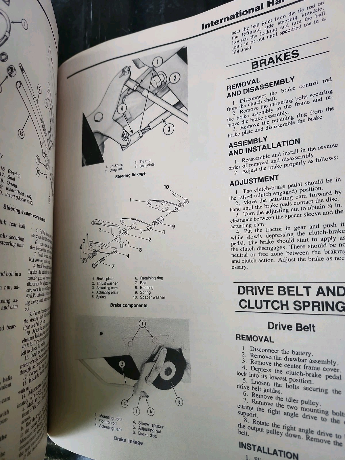 Chilton 7057 Tractor Repair Manual 8hp-30 PTOhp 1960 & Later Lawn Garden Utility