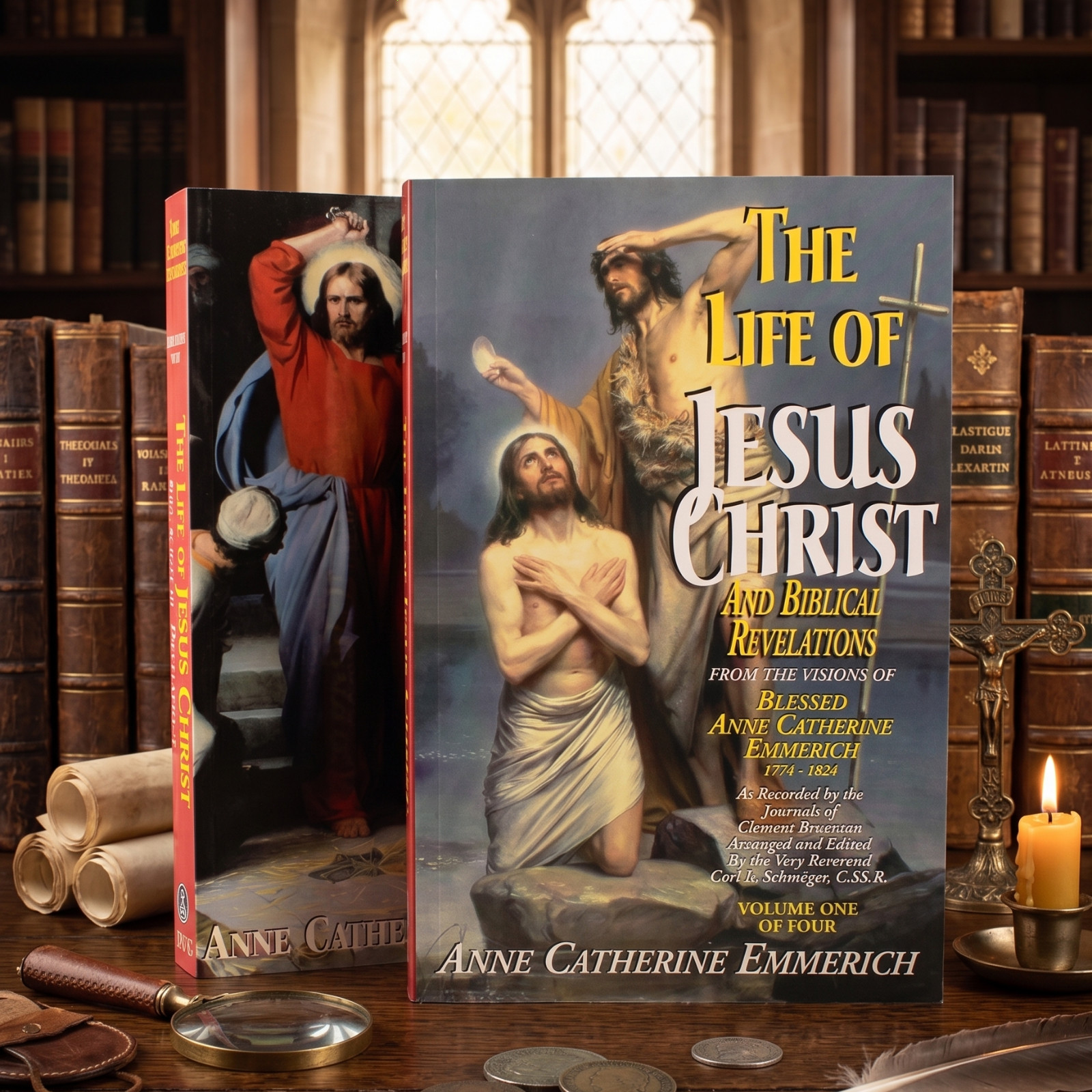 Life of Jesus Christ & Biblical Revelations 4-Volume Set Anne Catherine Emmerich