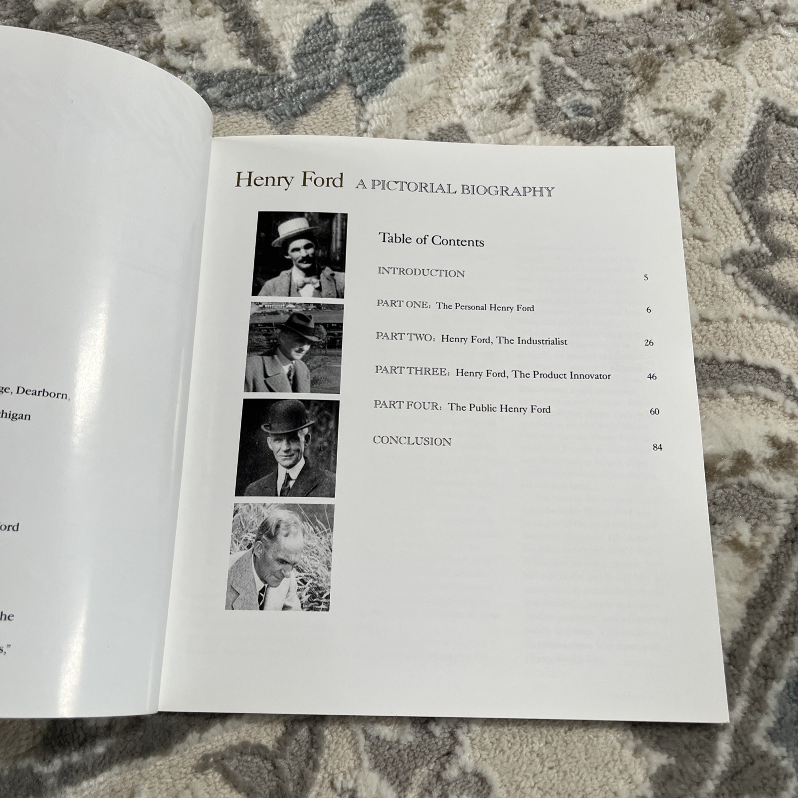 Henry Ford A Pictorial Biography 1990 Henry Ford Museum, Trade Paperback