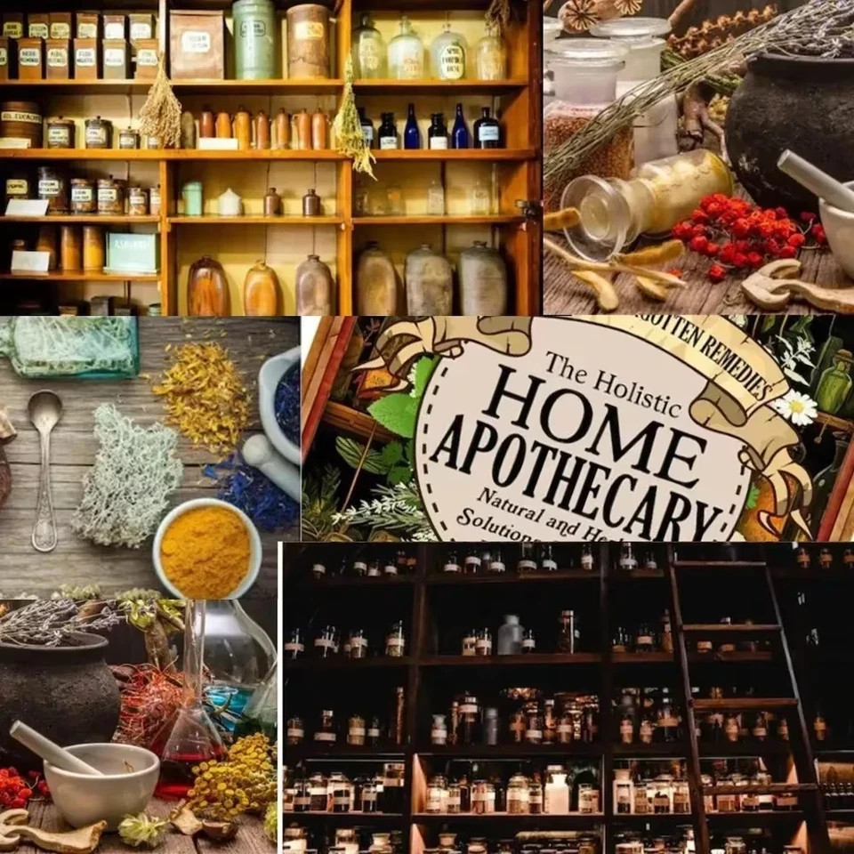The Holistic Home Apothecary 1000+ Forgotten Remedies