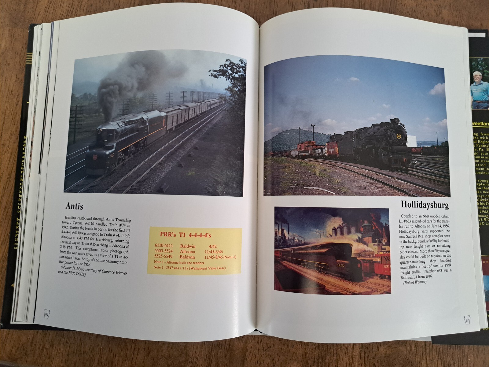 PENNSY STEAM YEARS – VOL. #1 – SWEETLAND – MORNING SUN – 128 PAGES *CLOSEOUTS