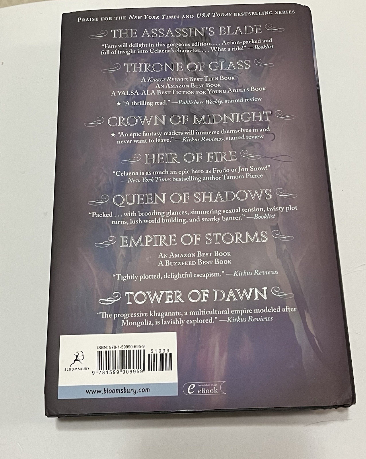 Throne of Glass – Sarah J. Maas (2012, Hardcover) – OOP Hardcover Ex Library