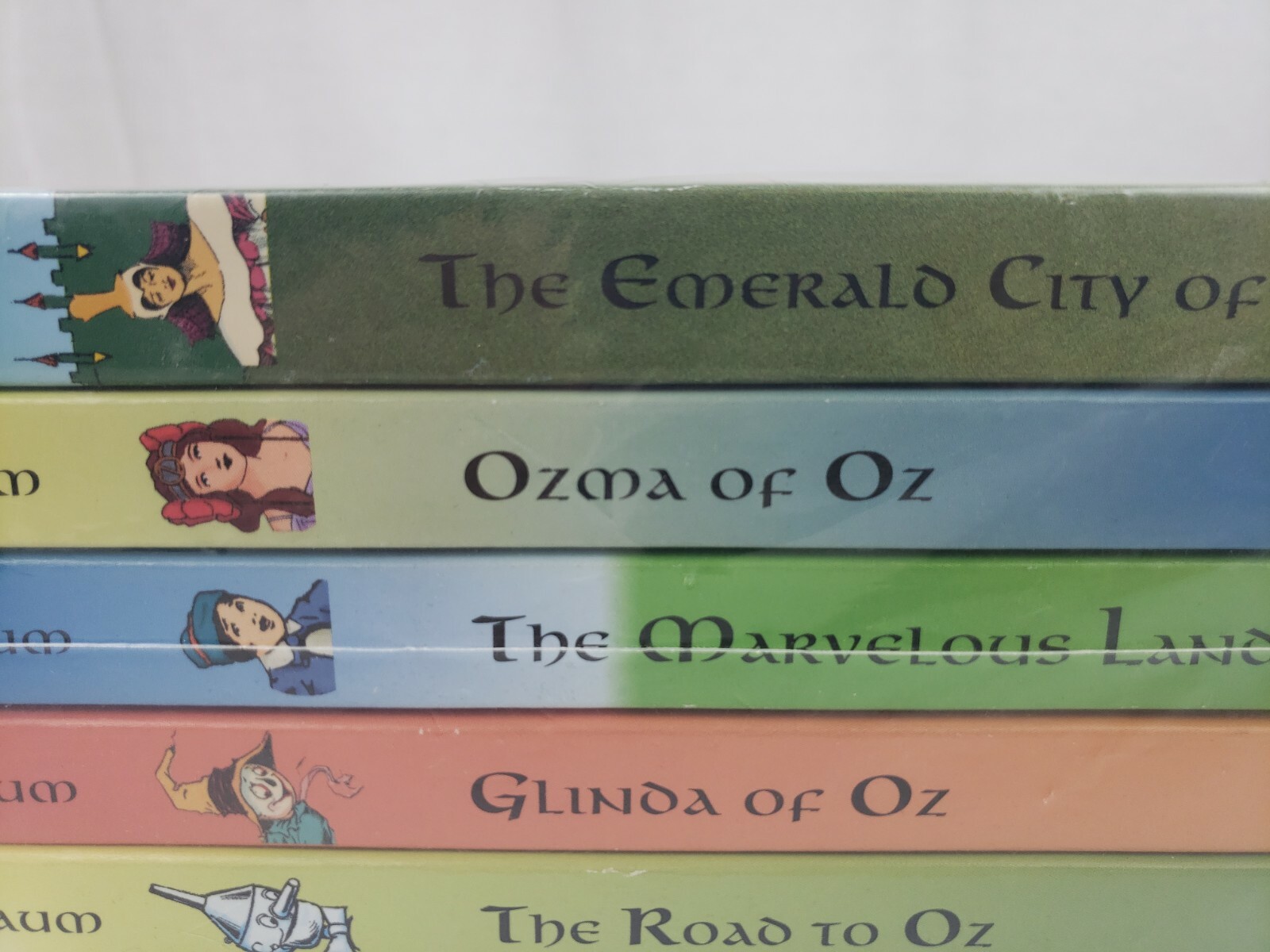 Lot of 5 SEALED The Wizard of Oz Sequel Series Paperback Books by L. Frank Baum