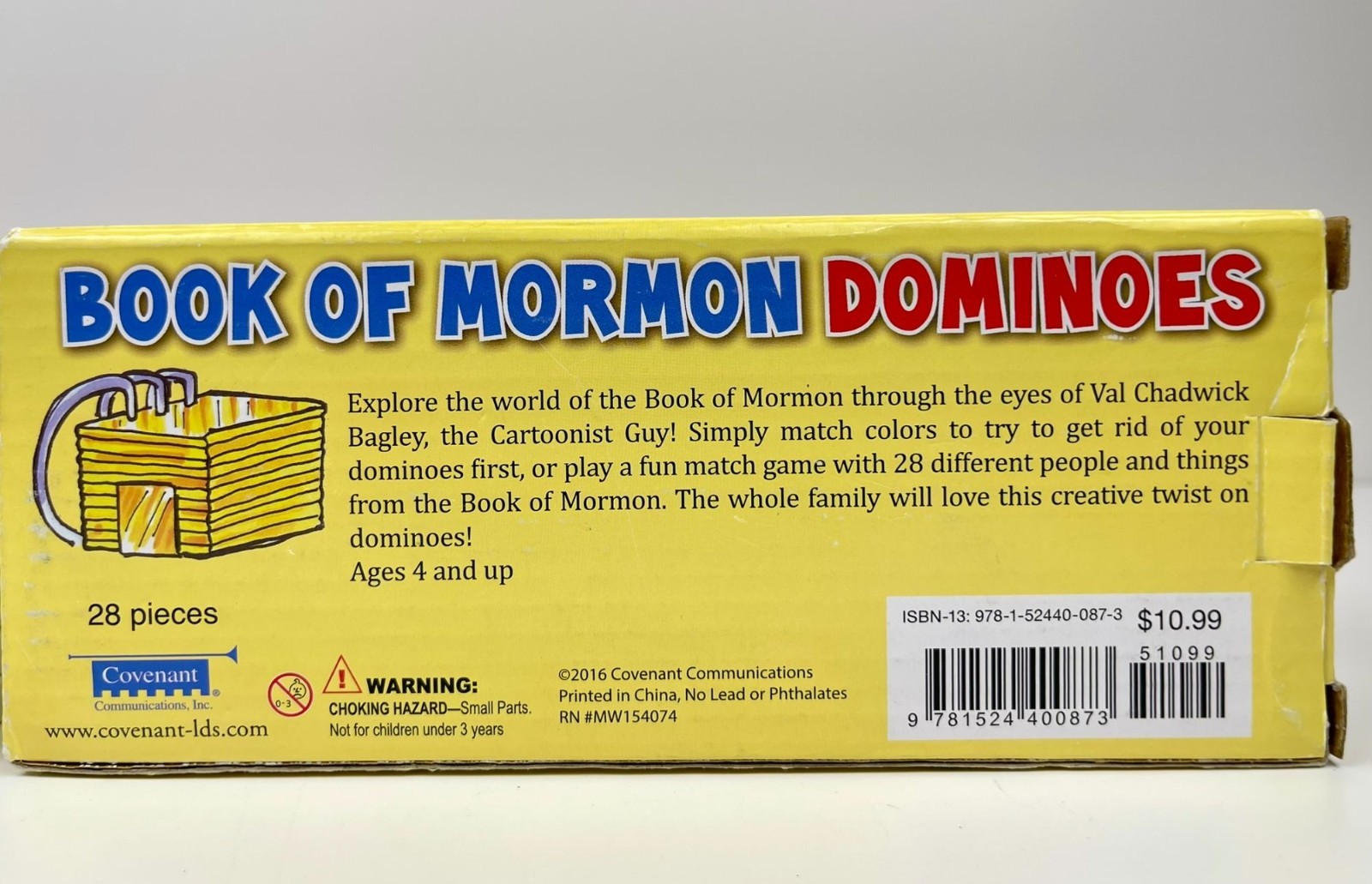 LDS Book of Mormon Dominoes by Covenant Communications