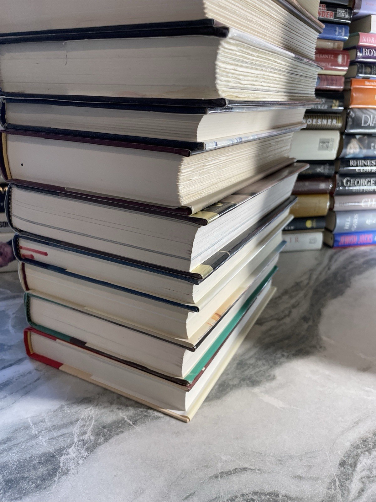 10 Pounds Assorted Fiction Hardcover PBK Books Mass Market Various Genres Good