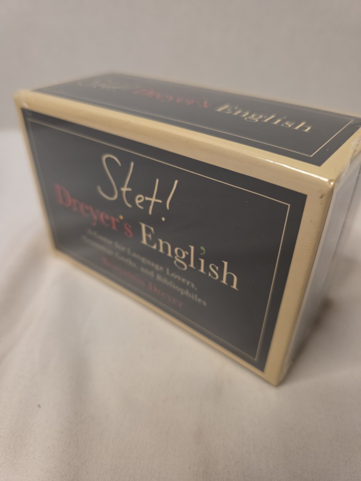 STET! Dreyer’s English : A Game for Language Lovers, Grammar Geeks Brand New