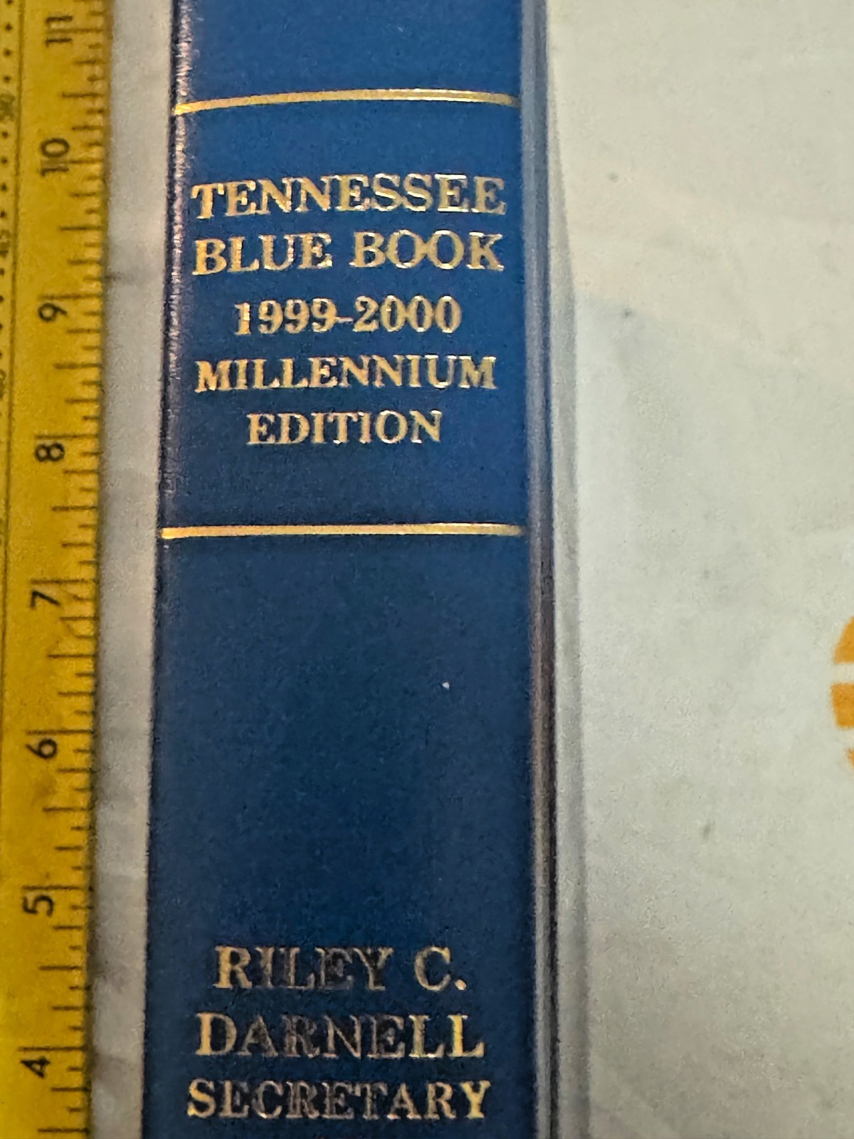 TENNESSEE BLUE BOOK 1999–2000 MILLENNIUM EDITION