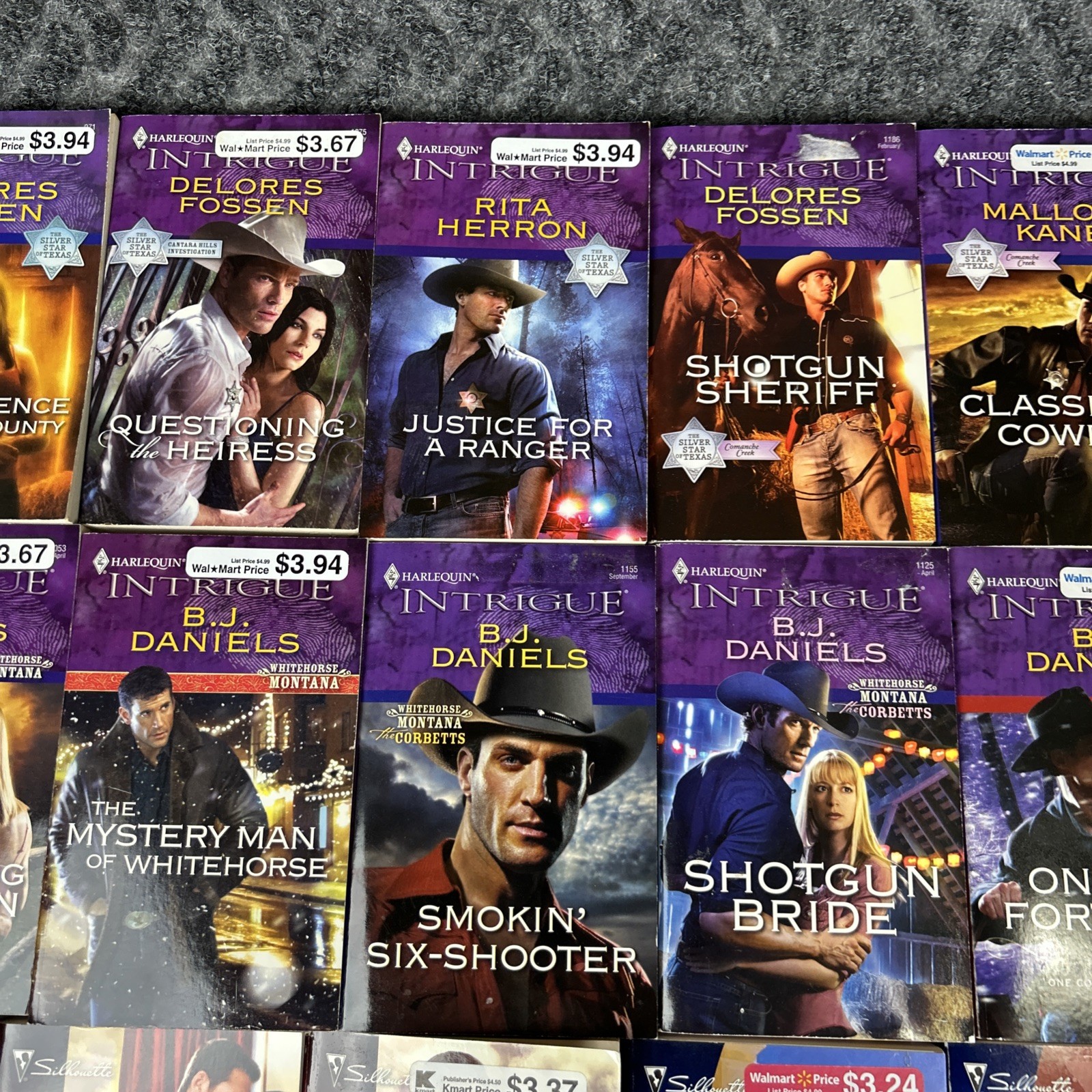 Harlequin Romance Book Lot Of 32 Paperback Suspense Multiple Series