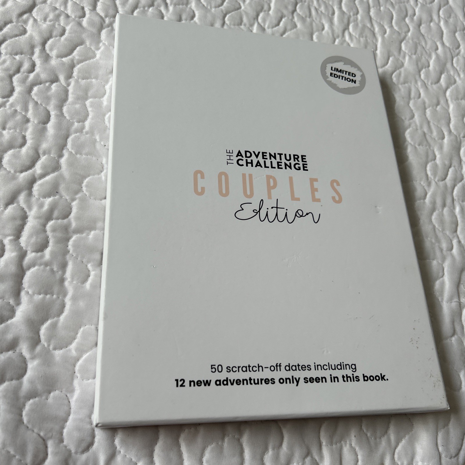 The Adventure Challenge Couples Limited Edition Activity Book 50 Scratchoff Date