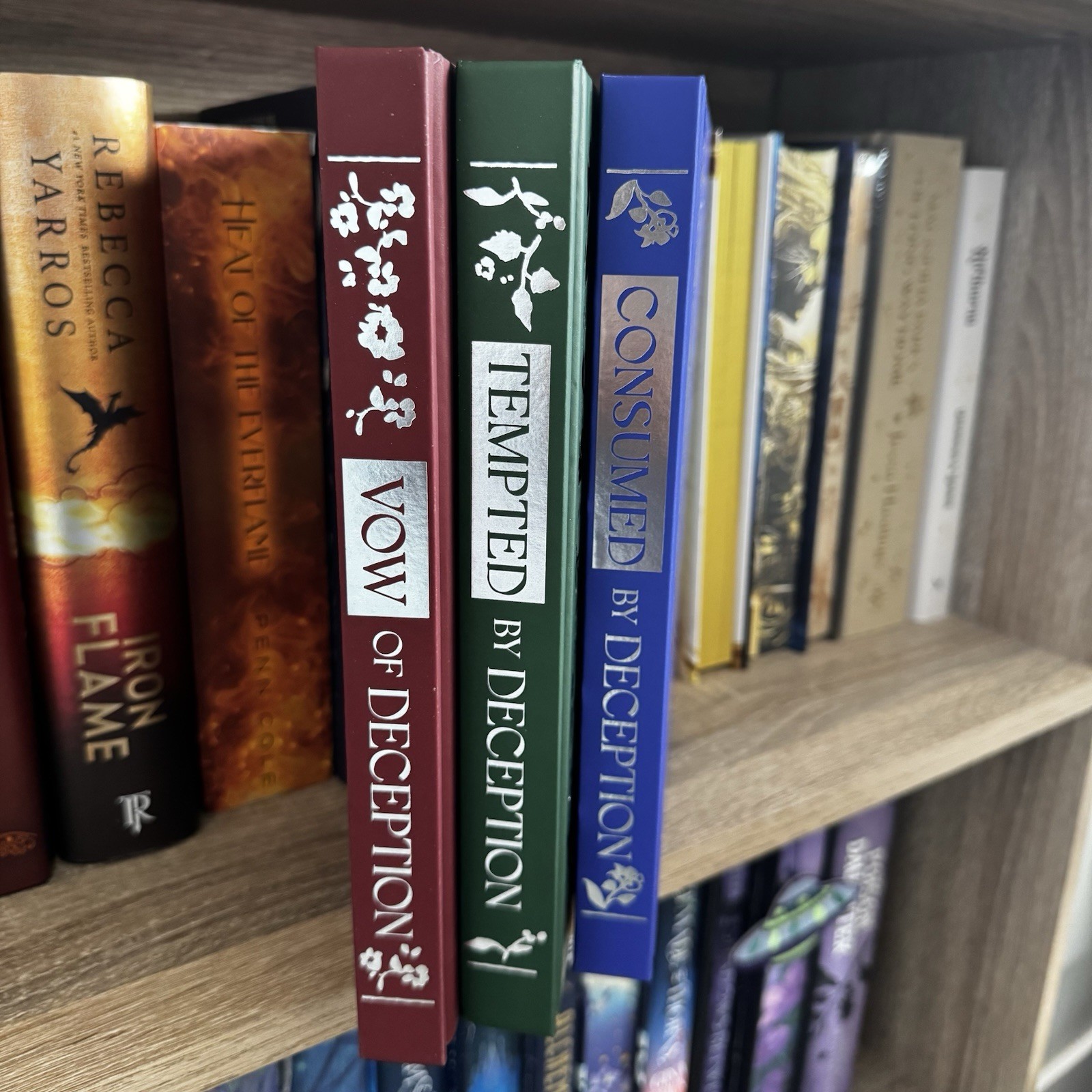 Signed Rina Kent Deception Trilogy Mystic Box Hardcover Set Rina Kent