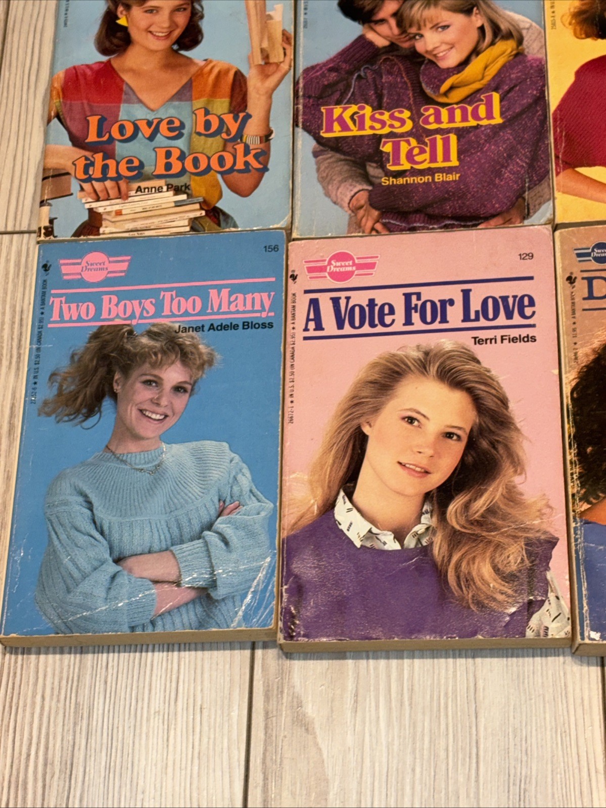 1980’s Sweet Dreams Vintage Paperback Books Young Teens Reading 10 In Lot