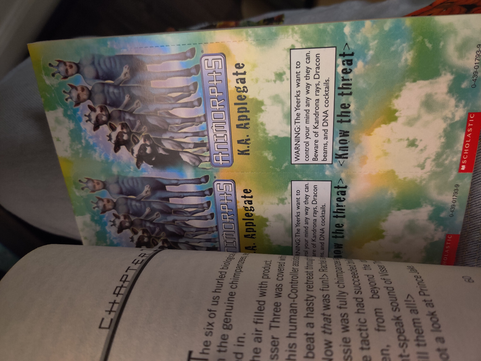 Animorphs Applegate Scholastic Book Lot Complete Set Pick Choose 1-64 50 51 52