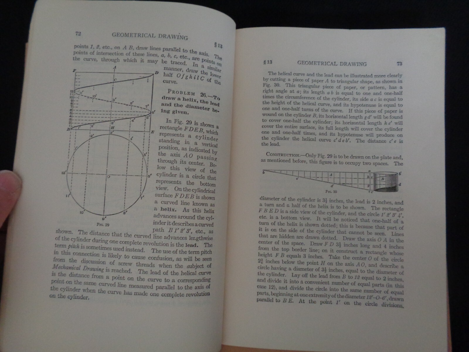 1927 Vintage Project Method Of Teaching Instruction Booklets Geometrical Drawing