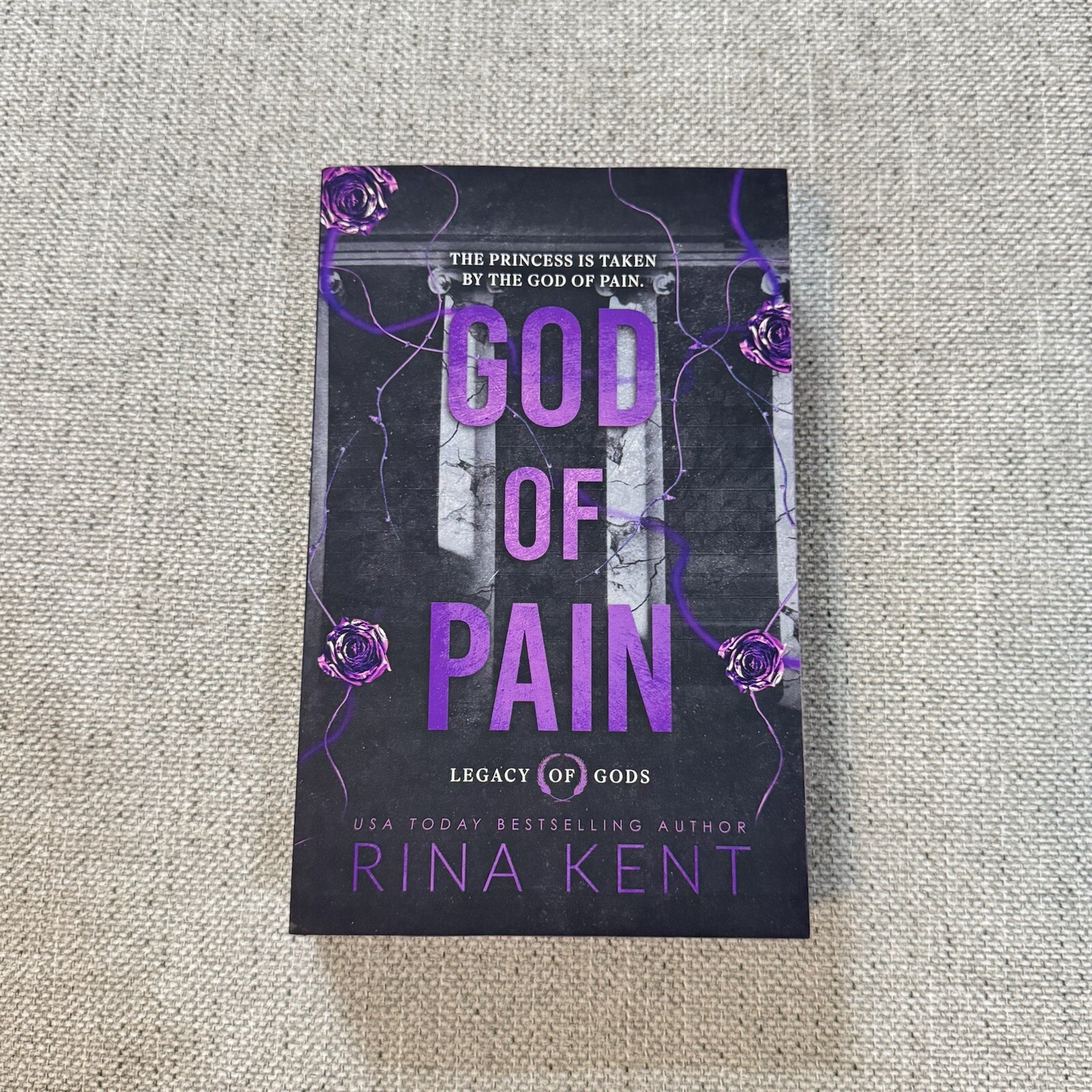 Legacy of Gods Rina Kent Deluxe Sprayed Edge Editions. Signed New God Of Malice