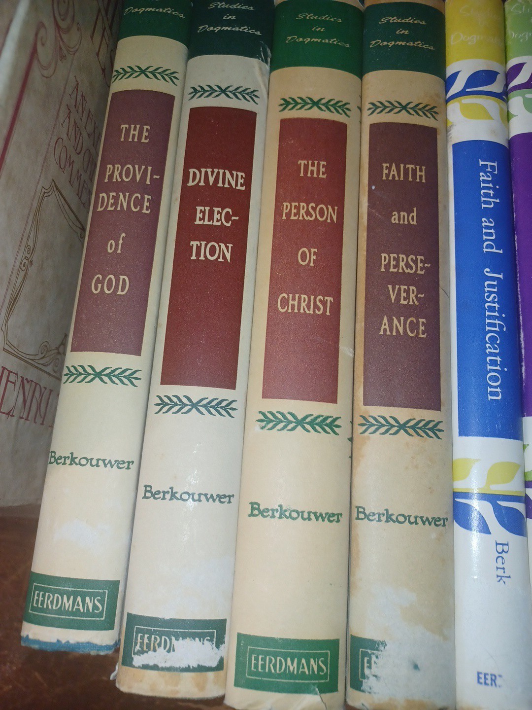 10 Volumes Lot G C Berkouwer Studies In Dogmatic Theology Hardcover 1961 More
