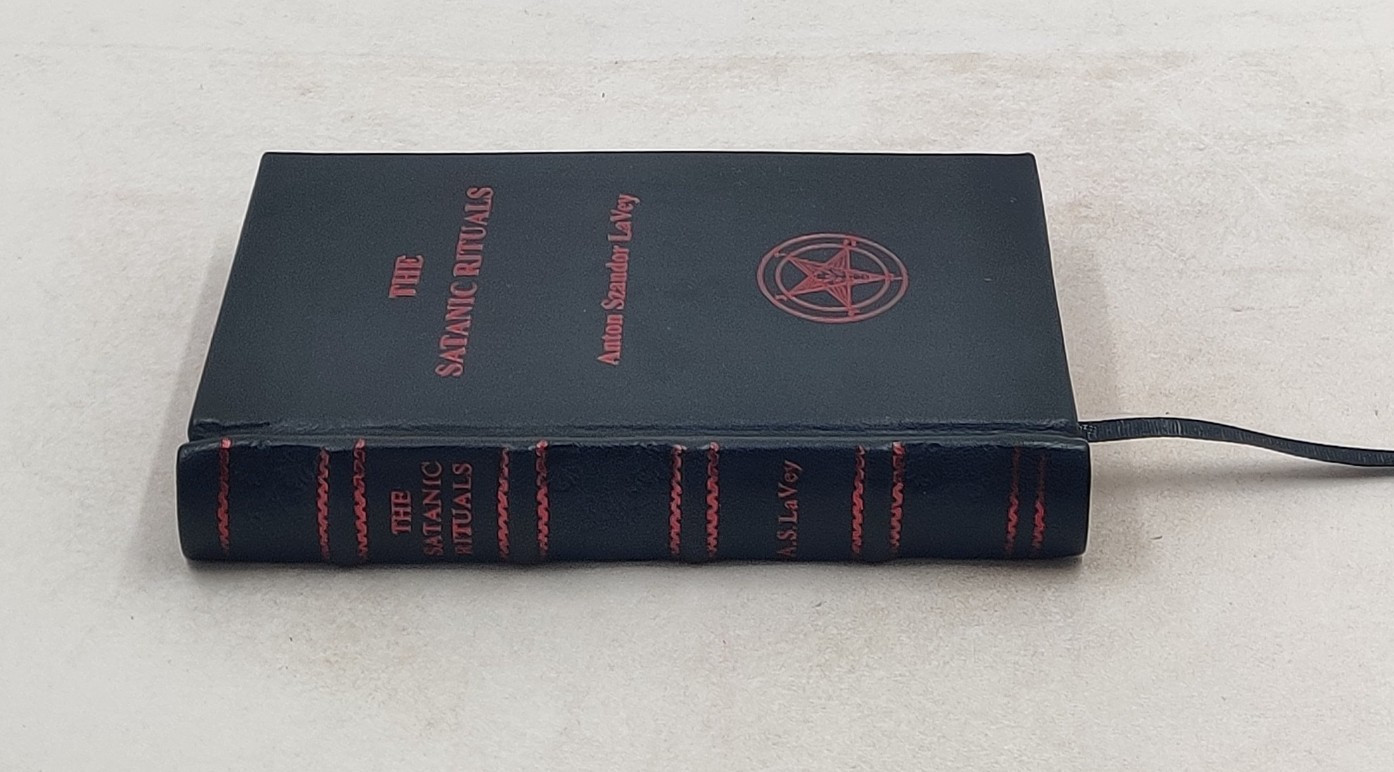 The Satanic Rituals: Companion to Satanic Bible by Anton La[Royal Leather Bound]