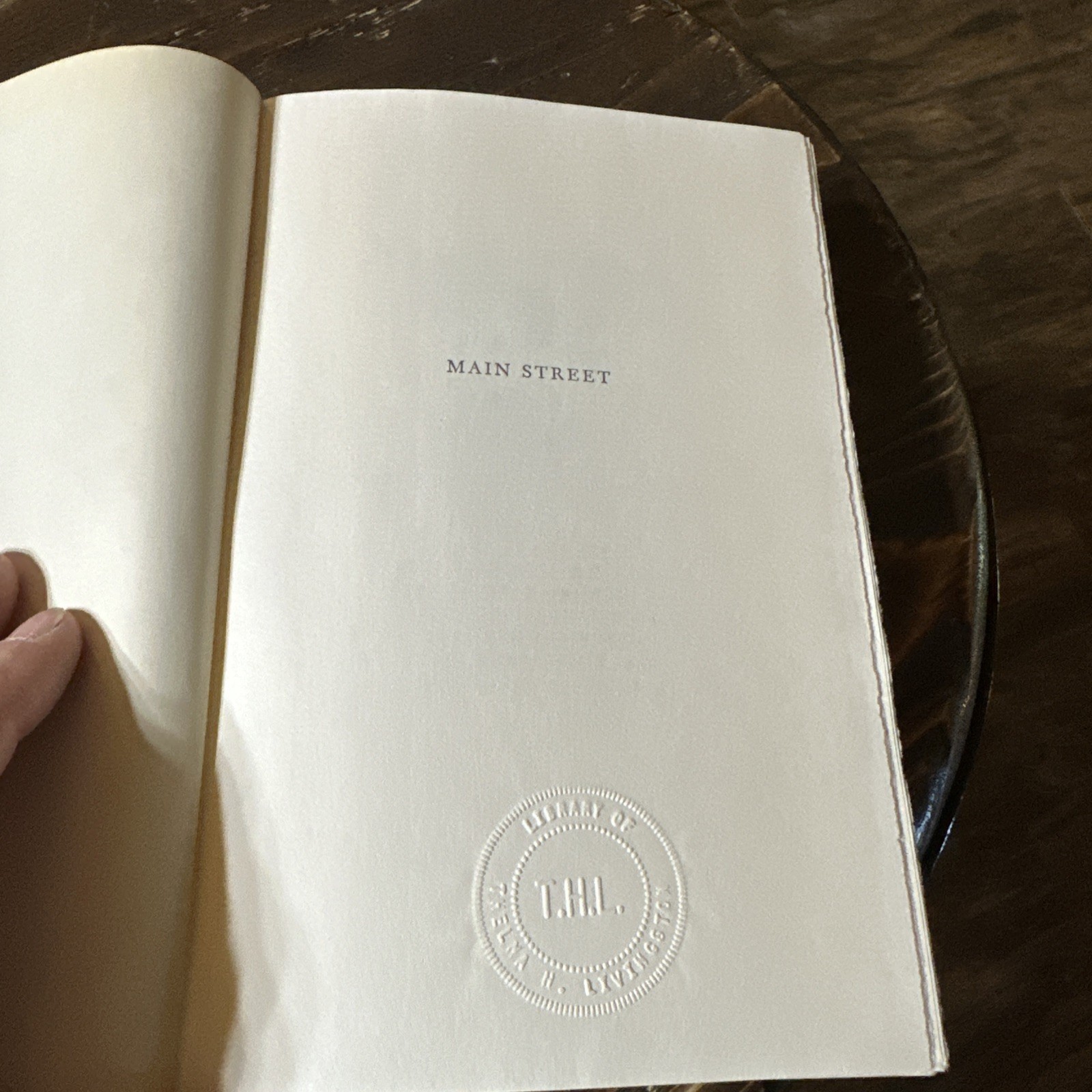 Main Street by Sinclair Lewis, HC, 1948
