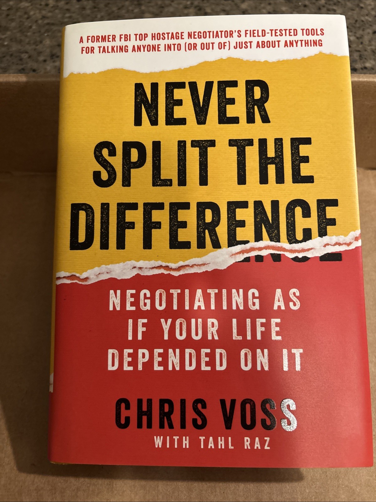 Never Split the Difference Negotiating As If Your Life Depended on It Chris Voss