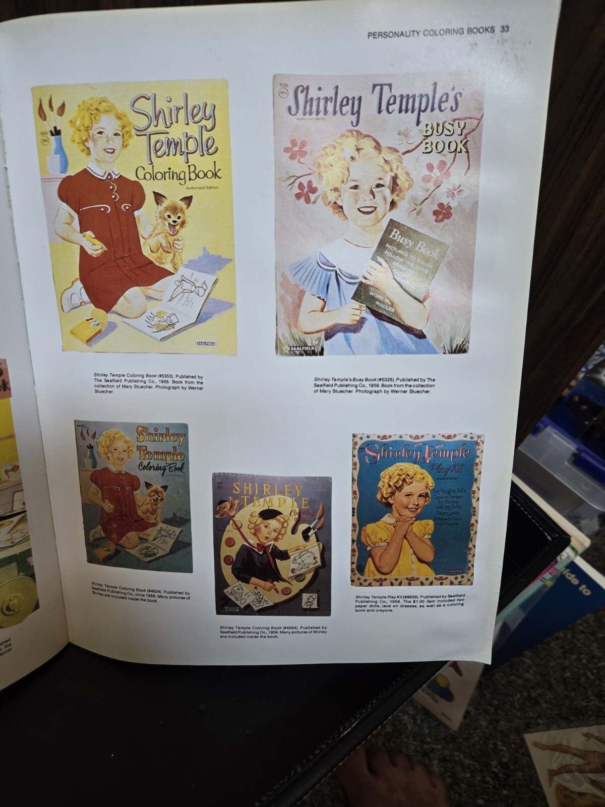 Collectible Coloring Books 1992 DIAN ZILLNER 126 pages color pics descriptions