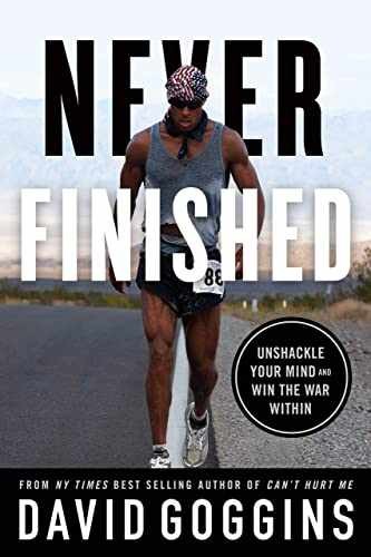 Never Finished: Unshackle Your Mind – Hardcover, by David Goggins – Acceptable c