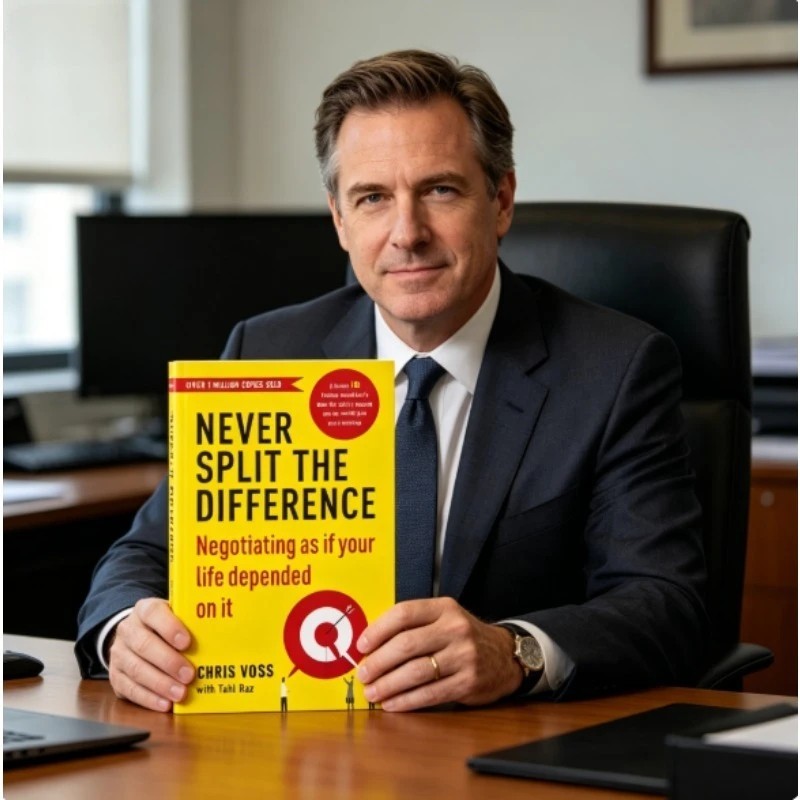 Never Split The Difference By Chris Voss Books