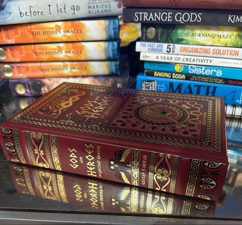 Unisex Unbranded Coffee Table Book One Size Red Gold Gods and Heroes